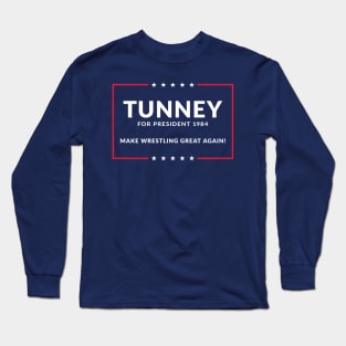 Jack Tunney Campaign 1984 Long Sleeve T-Shirt